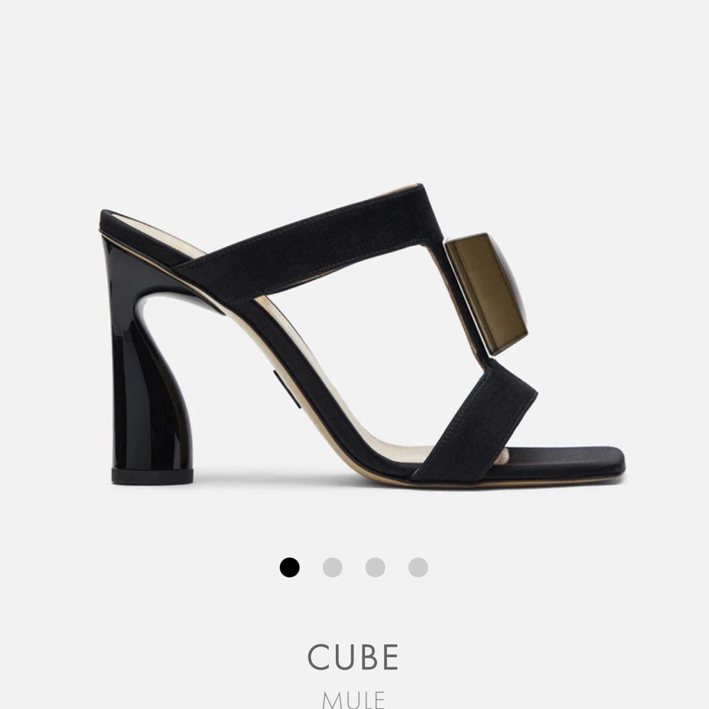 Paul Andrew Satin Mule